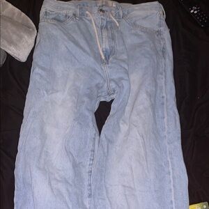 Light Blue PacSun Men's Jeans